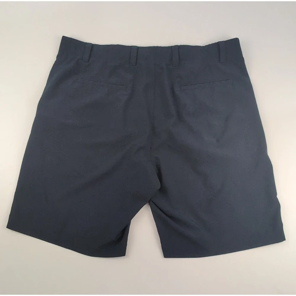 Callaway Golf Shorts Men's 40 Navy Stretch Flat Front Performance 9.5